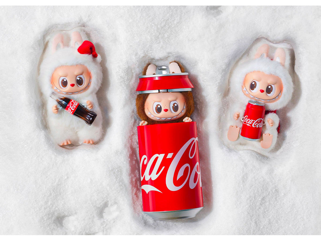 Pop Mart Labubu The Monsters Coca Cola Series Vinyl Face Sealed Case (unité)