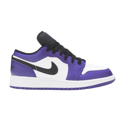 Jordan 1 Low Court Purple White