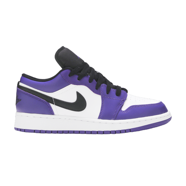 Jordan 1 Low Court Purple White