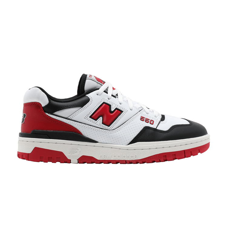 New Balance 550 White Red Black