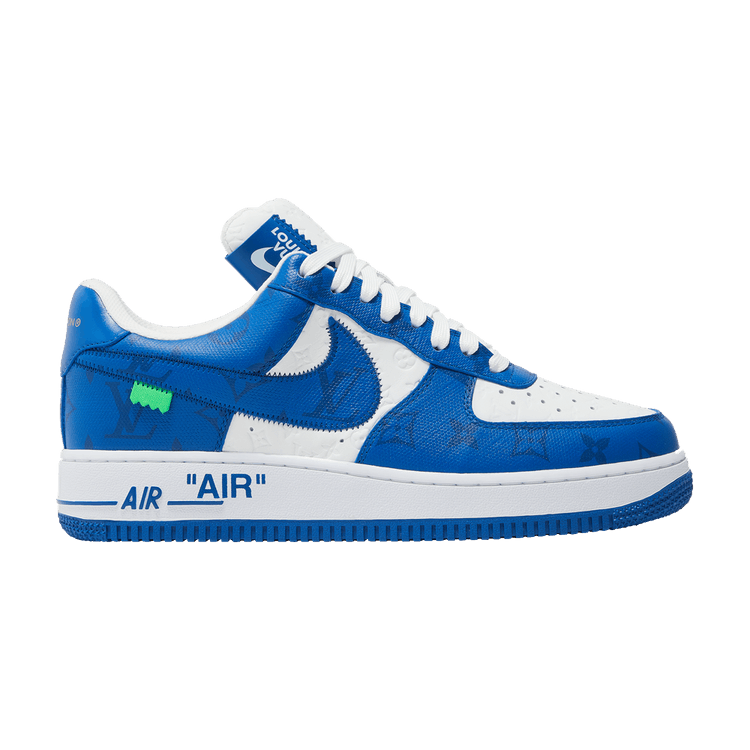 Louis Vuitton Nike Air Force 1 Low By Virgil Abloh White Royal
