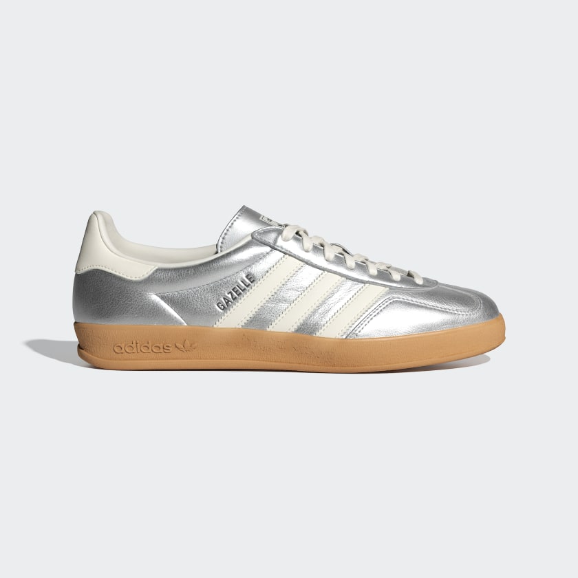 adidas Gazelle Indoor Silver Metallic Core White