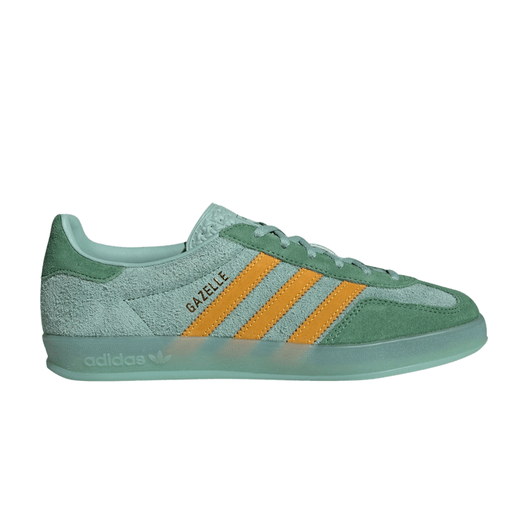 adidas Gazelle Indoor Hazy Green Crew Yellow